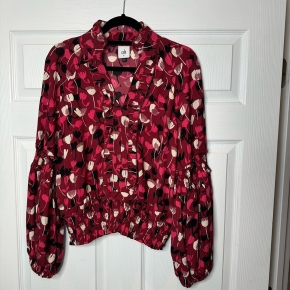 CAbi 4157 Corsage Blouse – Fall 2021 | Size M (Medium) 🌺 - Picture 9 of 12